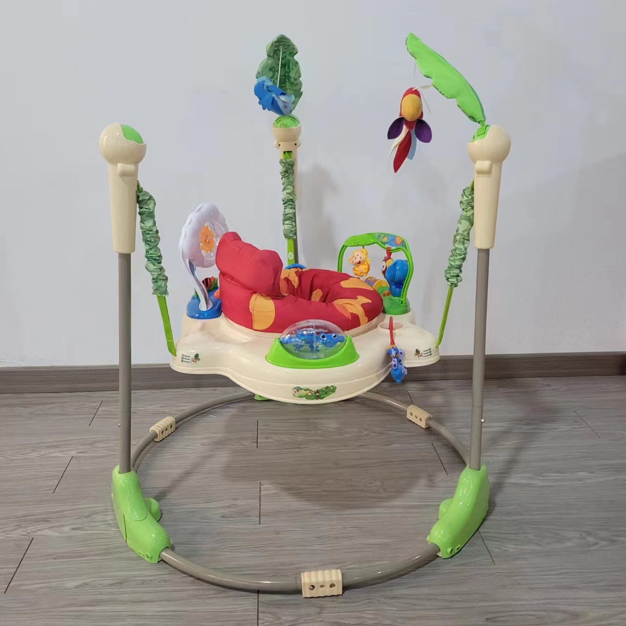 Cross-border baby jumping chair, fitness frame, music toy, newborn baby jumping park, multi-functional jumping swing pic 8