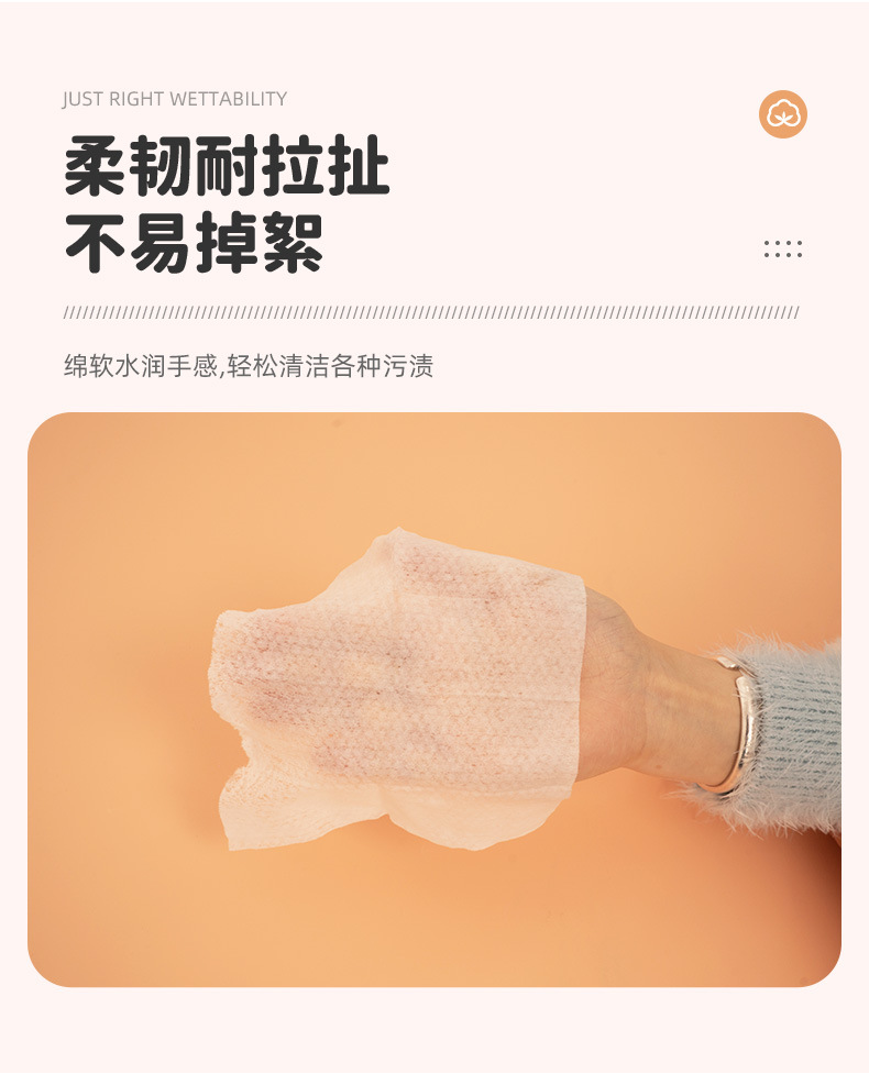 超迷你湿巾便携小包装抽取手口清洁湿纸巾女学生宿舍卫生湿巾婴儿详情13