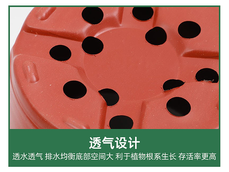 双色软塑料花盆一次性育苗盆简易特大号花盆草莓绿植培育盆批发详情4