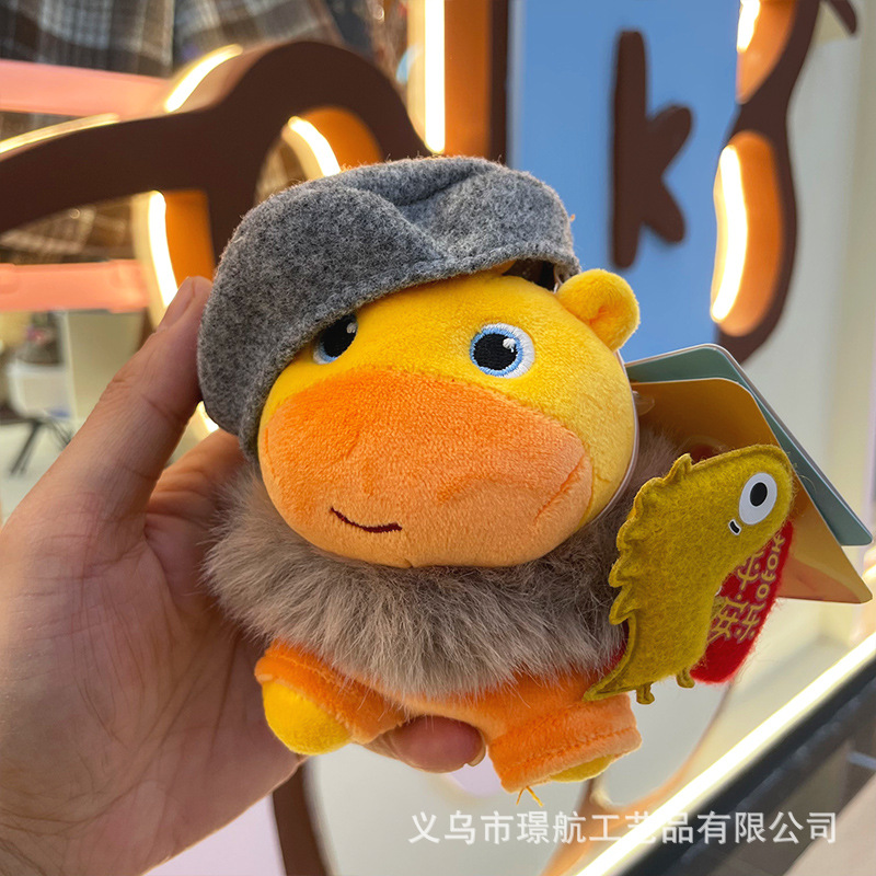 【 Authentic 】 Original secondary costume water Dolphin Lulu plush doll bag Pendant, Little Red Book Internet celebrity doll pic 13