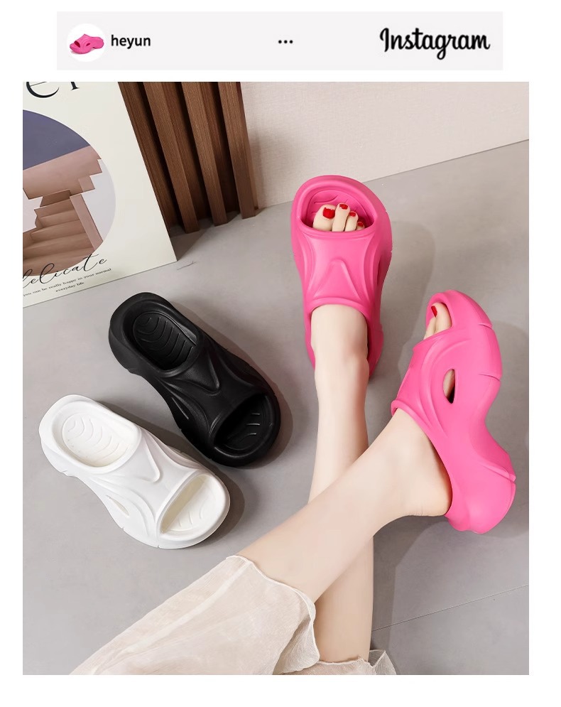 2025厚底女款夏新外EVA增高防滑新品时尚居家学生版软底感凉拖鞋详情1