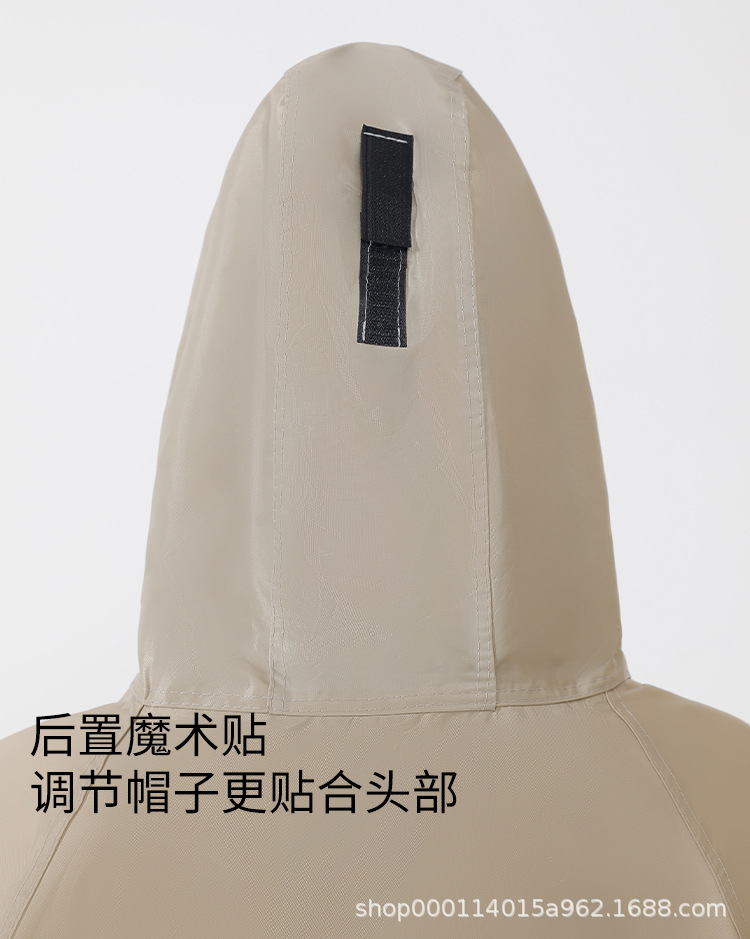 雨衣全身一体式摩托车雨衣电动车雨衣加厚防暴雨披电动自行车雨衣详情7