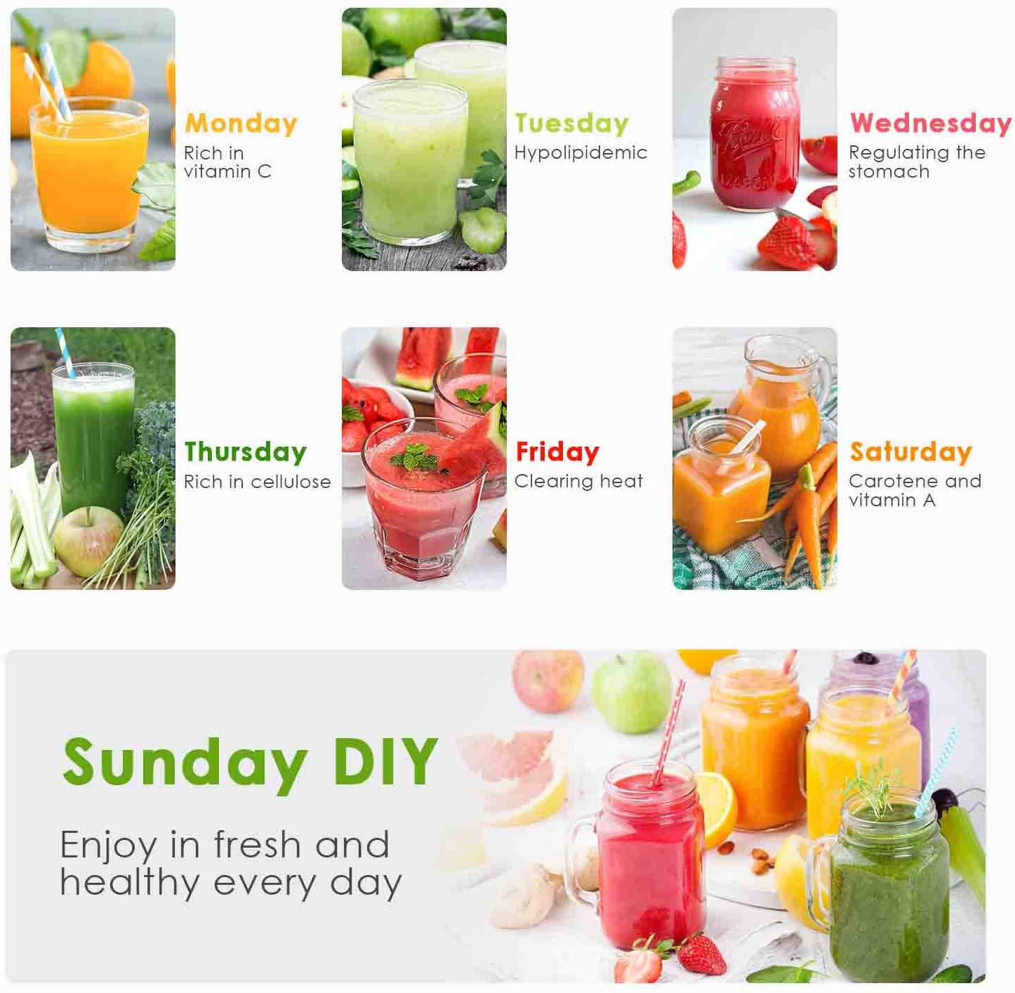 Large-diameter household automatic pulp and juice separation juicer, original juicer, fresh-squeezed orange juice without filtration, fruit machine, cross-border e-commerce pic 6