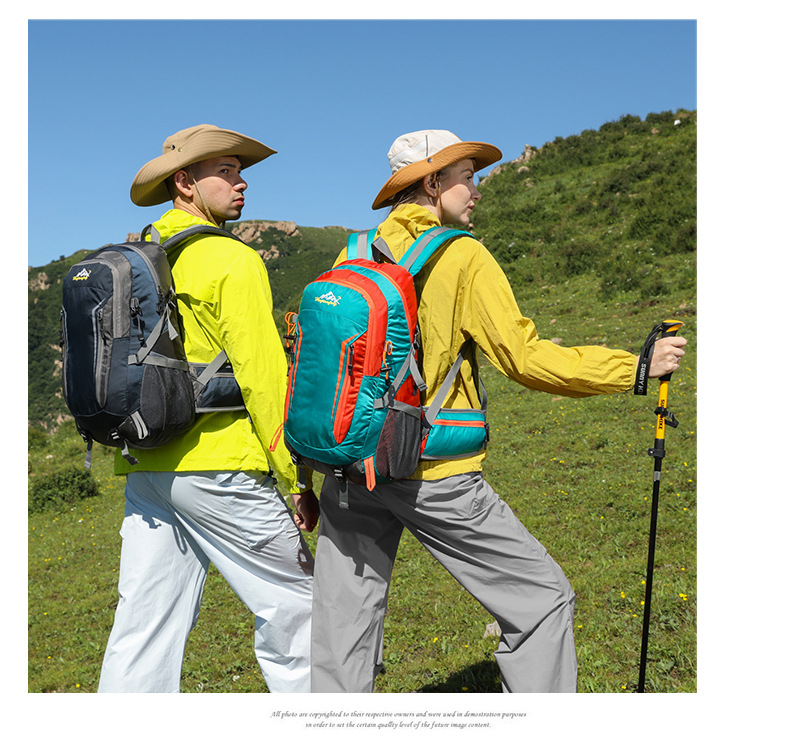 New cross-border outdoor bags, hiking bags, trekking bags, travel bags, sports bags, fitness bags, backpacks and large-capacity backpacks pic 1