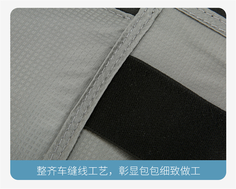 2024新款手机护照证件包腰包贴身防盗刷RFID防水防盗超薄手机腰包详情21