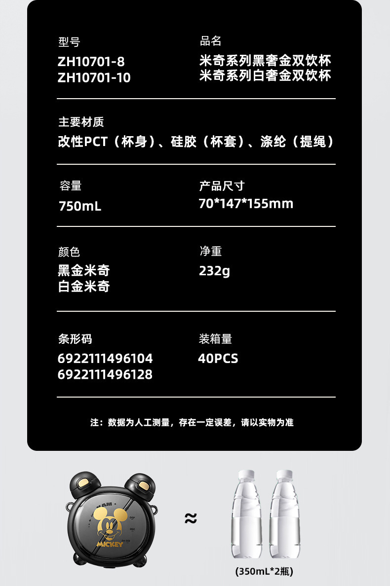 儿童可爱便携水壶女生大肚吸管塑料杯夏季学生上学男孩吸管杯子详情19