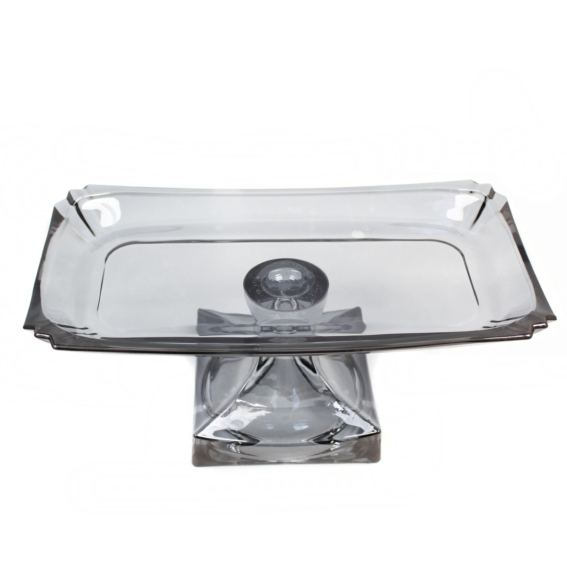 家用客厅茶几ins风轻奢北欧风格四方玻璃果盘果斗 宾馆水晶糖缸详情7