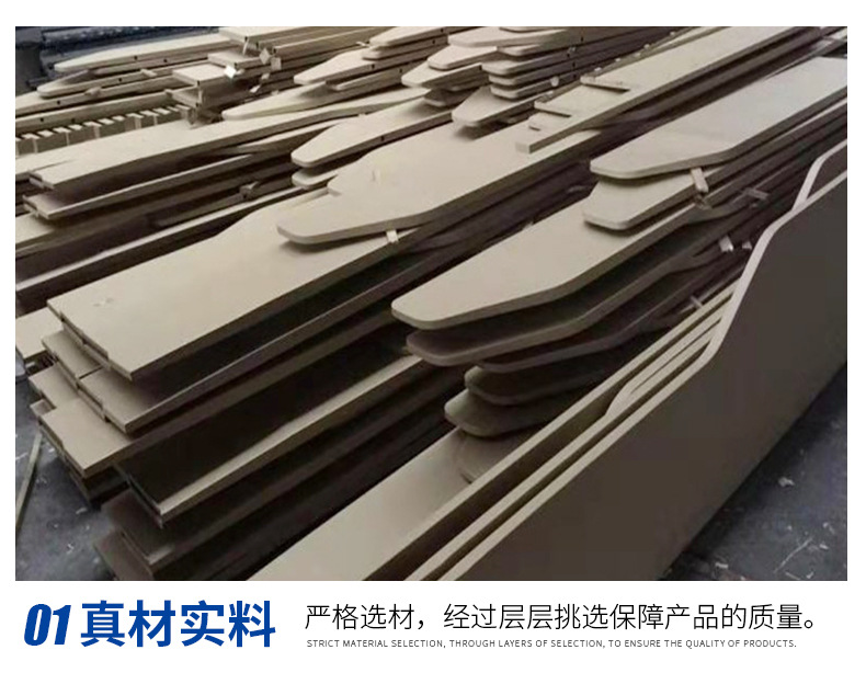 Arc-shaped aluminum square tube aluminum single panel curtain wall, shaped aluminum plate, bent aluminum square tube exterior wall, storefront background, wavy aluminum single panel pic 20