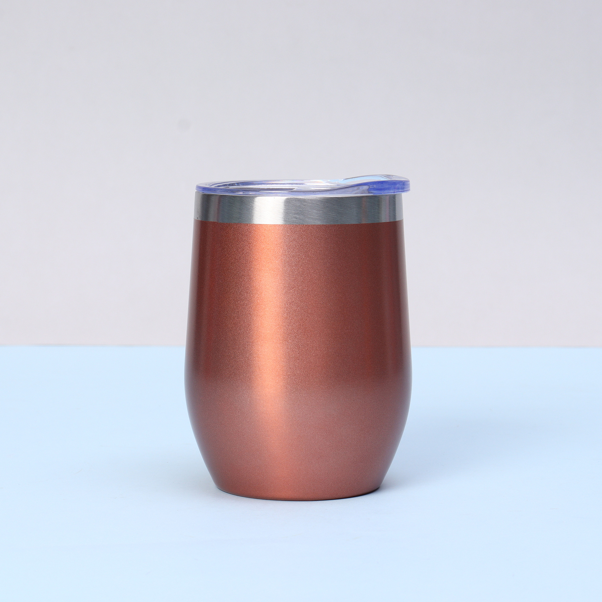 跨境亚马逊304不锈钢保温杯U形红酒杯随手蛋壳杯简约时尚口袋杯详情7