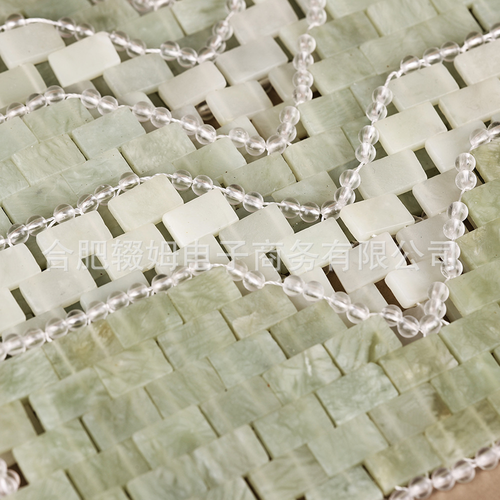 天然玉石眼帘眼罩手工编织清凉冷热敷眼部舒缓按摩眼罩批发跨境详情13