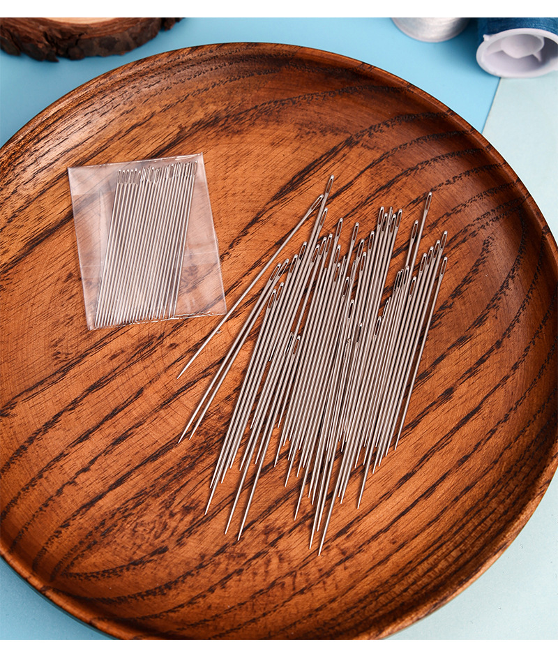 厂家直销十字绣绣花针手工缝纫尖头大眼针多种类家用手缝针钢针详情20