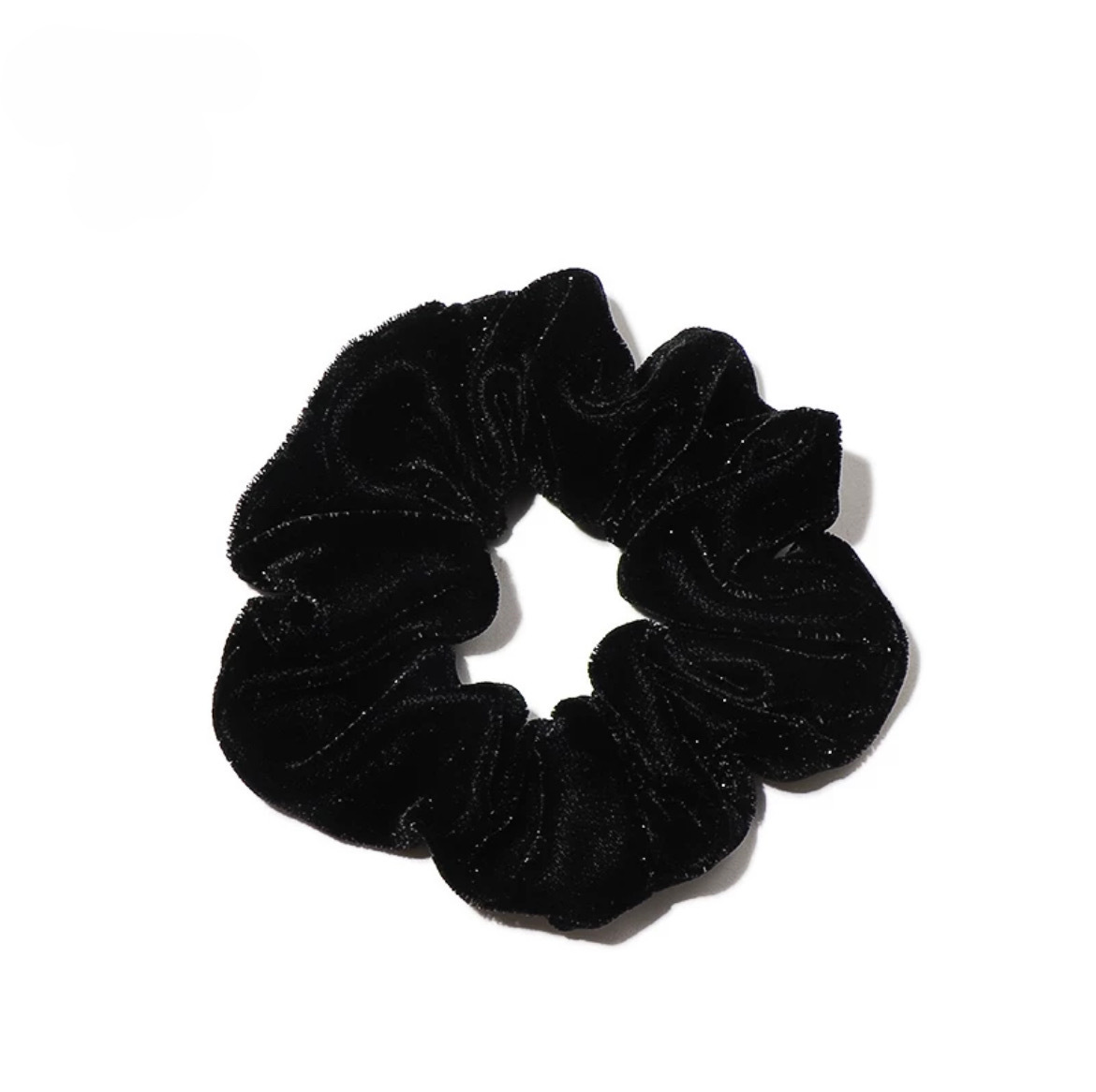 Autumn and winter glittering velvet large intestine hair band, high-end and elegant velvet band, starry sky hair tie, hair accessory pic 8