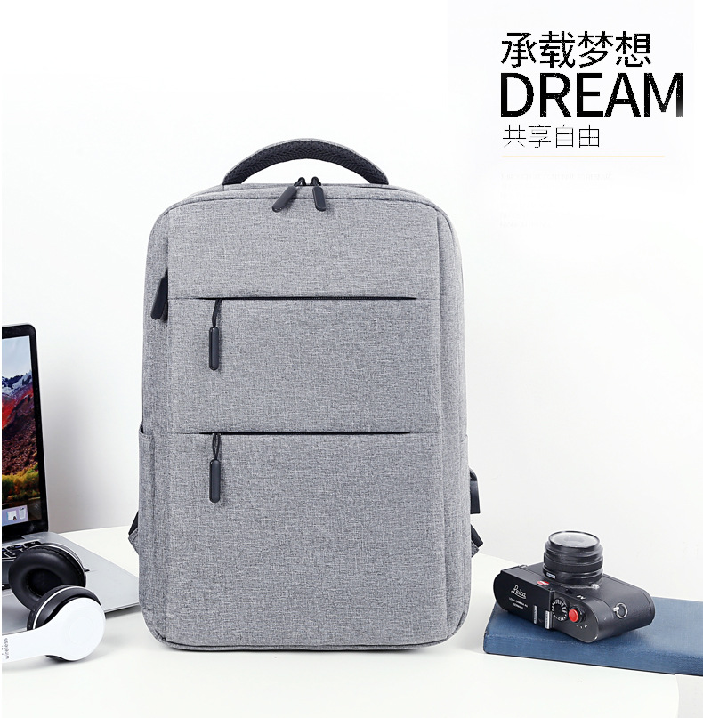Cross border business backpack mochila multifuncional de gran capacidad para hombres advanced sense laptop bag USB imprimible pic 7