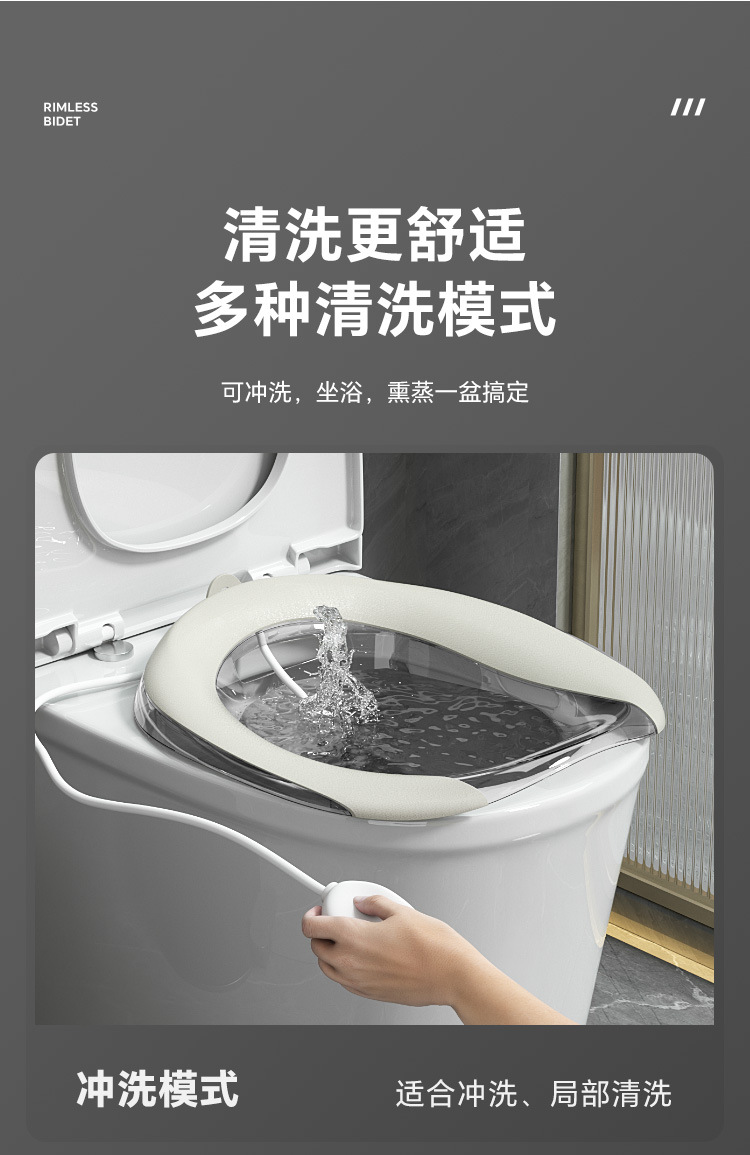 坐浴盆男女洗手盆孕妇免蹲屁股清洁产月子熏蒸痔疮护理详情7