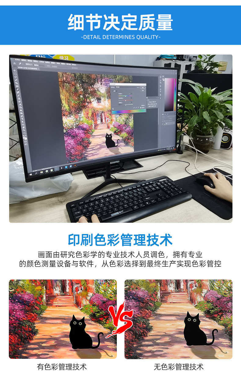 跨境Bluey儿童房装饰自粘墙贴可爱卡通动画布鲁伊防油遮痕pvc贴画详情14