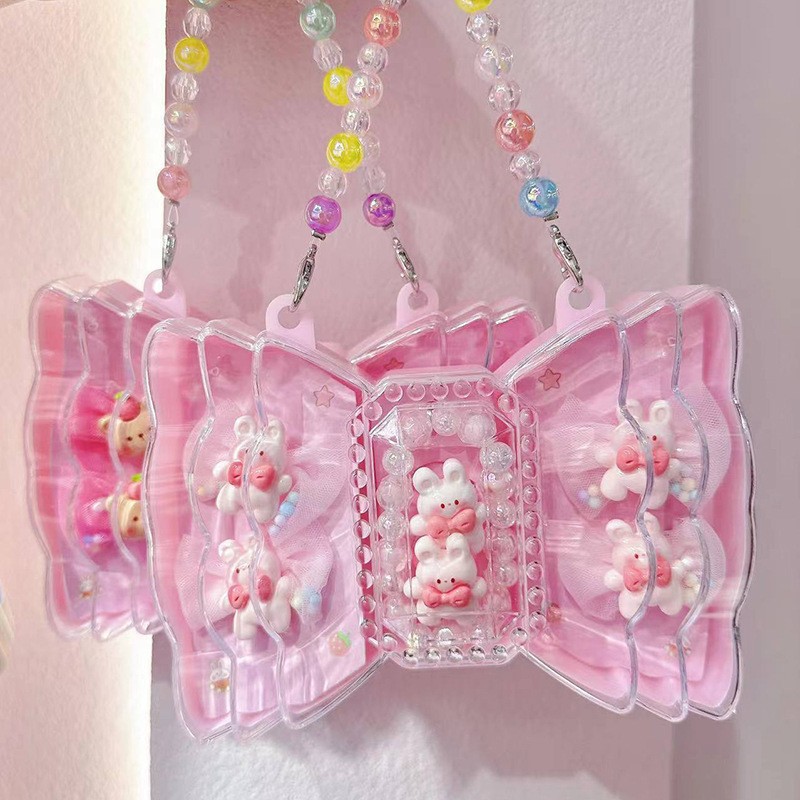 儿童首饰套装儿童发圈手链发夹套装儿童首饰礼盒动物包包儿童饰品详情28