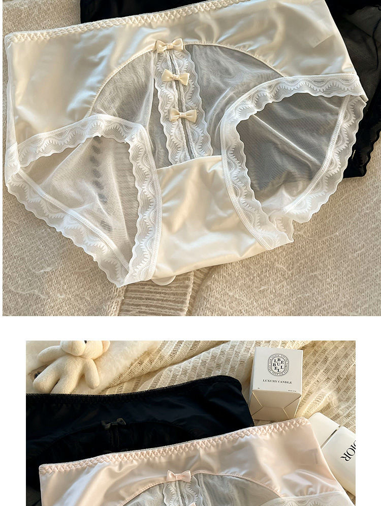 新品大码国风少女系蕾丝纯欲仙气少女中腰内裤棉档包臀三角裤批发详情14