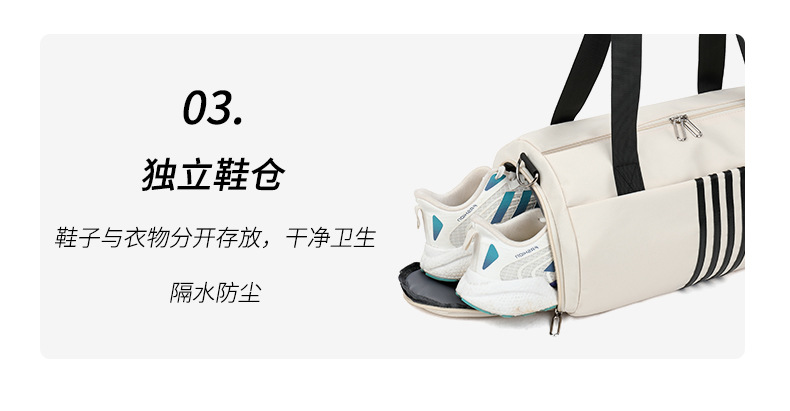 New travel bags for men and women, simple and short trips, lightweight single-shoulder crossbody storage bag, large-capacity carry-on luggage bag pic 9