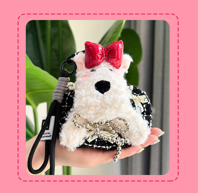 West highland garabatos cachorros peluche colgante de cuerda de color evento de mercado nocturno rociador de regalo grabador de muñeca accesorios colgantes al por mayor pic 16