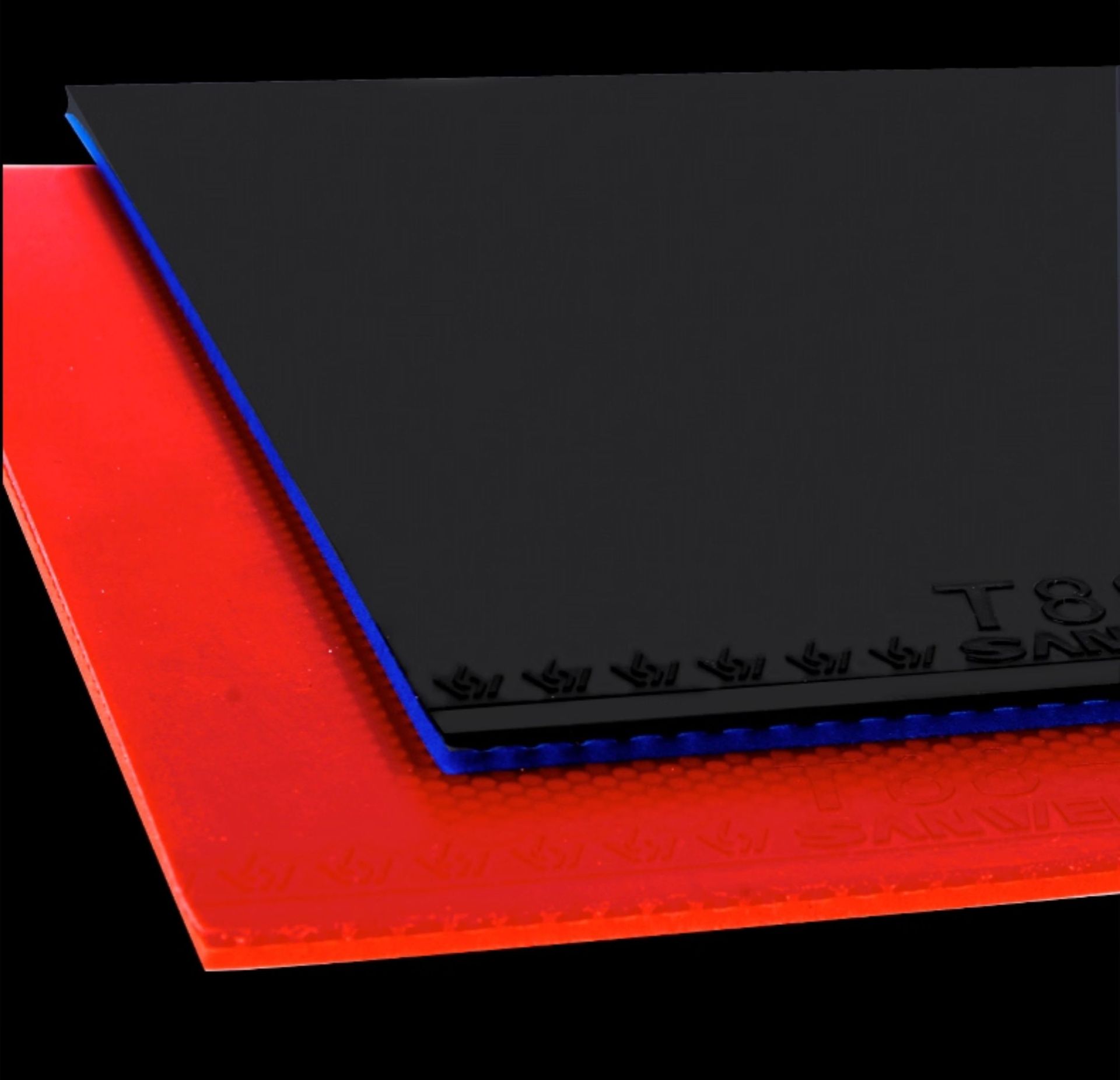 Table tennis rubber T88-III three-dimensional pair set professional durable and highly elastic sports training equipment pic 9