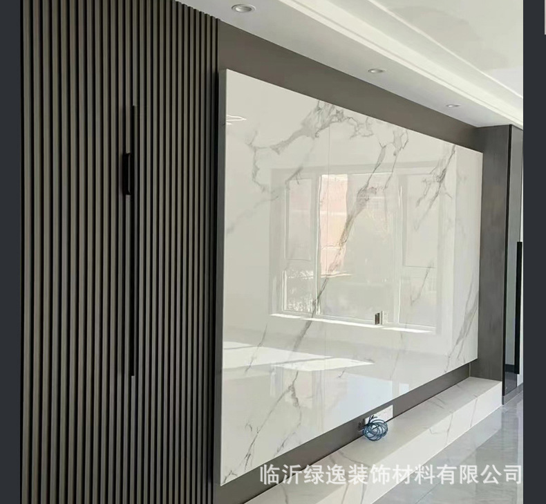 竹木纤维格栅板电视背景墙长城板凹凸护墙板室内扣板木格栅格珊板详情29