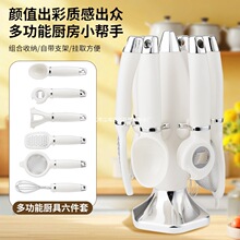 手柄相思木创意菜板切菜板披萨牛排水果木质面包板厨房家用托详情11