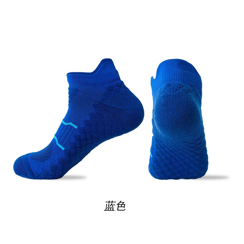 Spring and summer socks, short sports socks, outdoor running socks, anti-odor towel soles, shock-absorbing and anti-slip, couple basketball socks wholesale pic 6