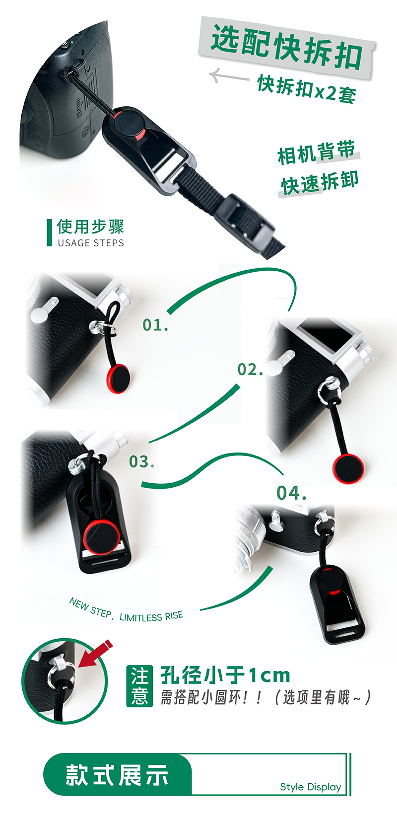 刺绣编织民族风复古文艺单反微单相机肩带摄影减压带通用单反背带详情11
