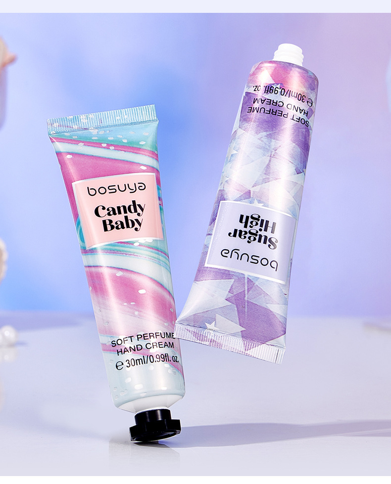 【 Cross-border Exclusive 】 Wholesale of 5-pack bosuya Perfume Hand Cream for Moisturizing, Hydrating and Refreshing Hand Cream pic 19