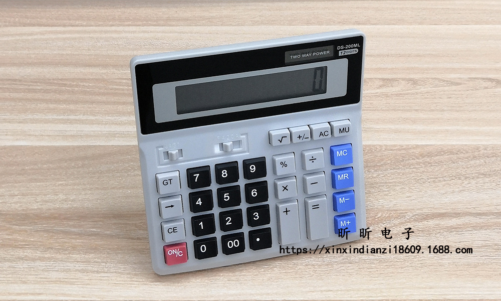 200ML large solar-powered office calculator, financial accounting, commercial cross-border computer wholesale pic 7