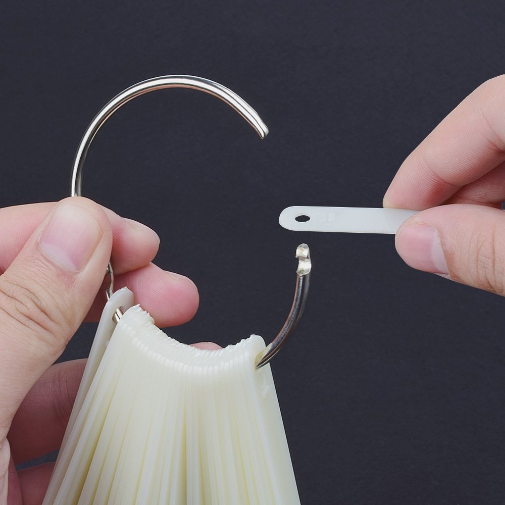 Nail art tools: 50 pieces, nail art fan-shaped color cards, nail polish color cards, nail polish color plates, nail practice nail pieces pic 5