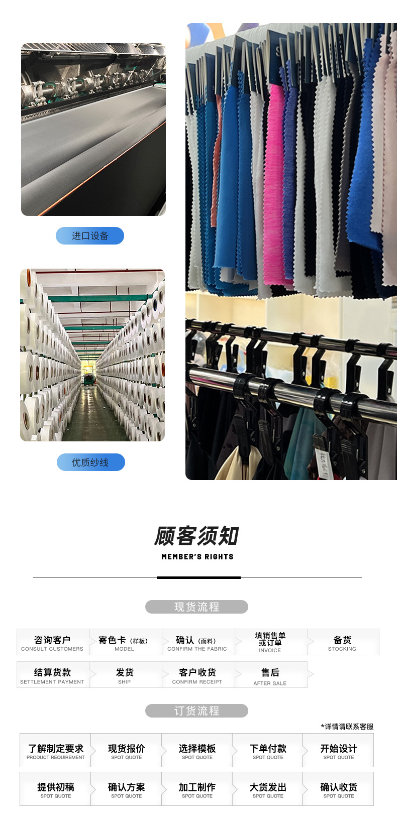 涤纶有光莱卡布料色丁pu帆布面料200g详情12