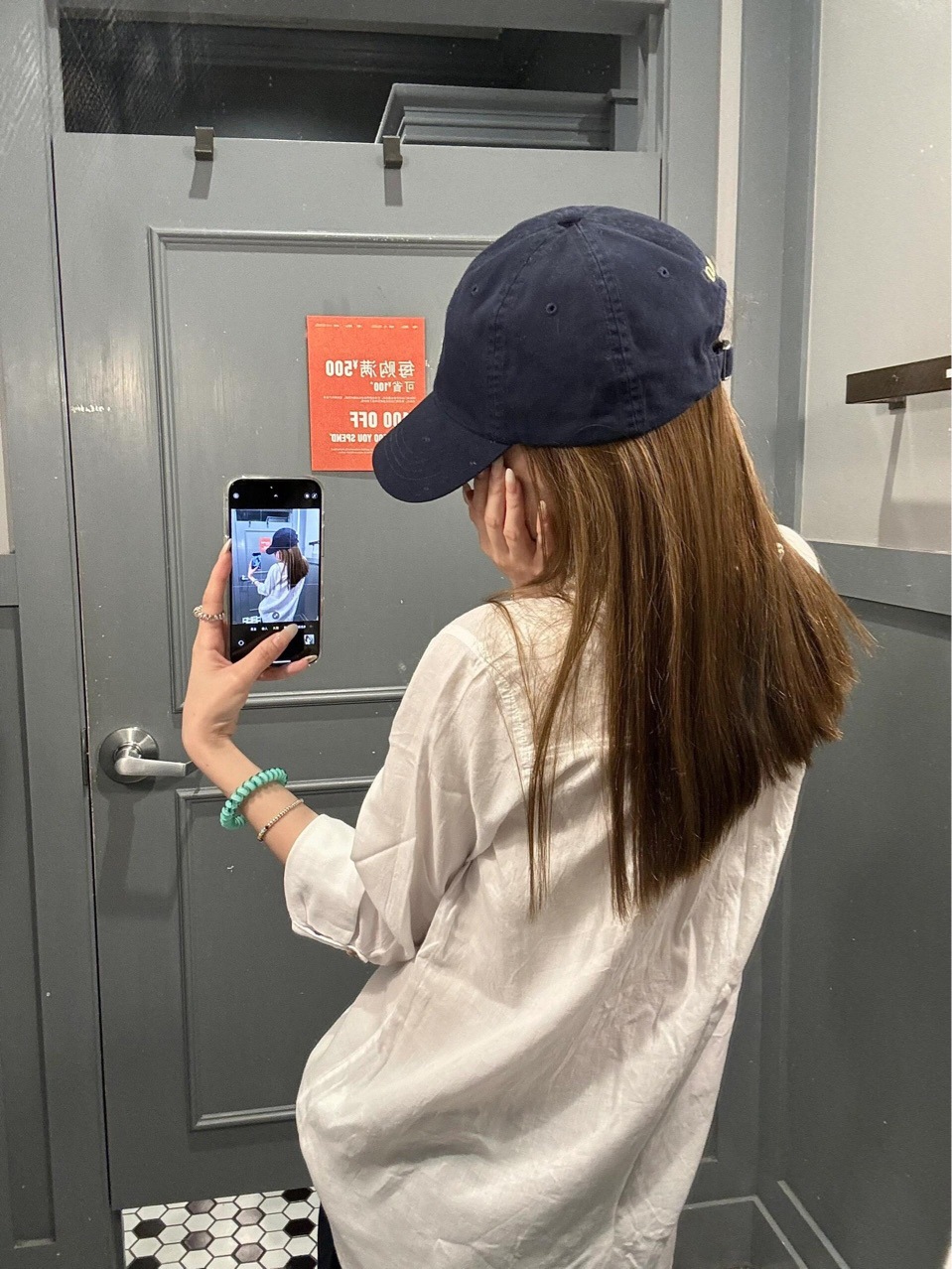 白标Jennie同款hollis美式刺绣小海鸥纯棉衬衫女修身显瘦辣妹上衣详情2