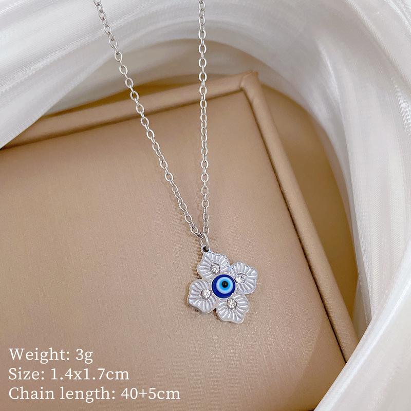 【通体钛钢】炉内真金电镀保色好冷淡项链女ins网红锁骨链配饰品详情49