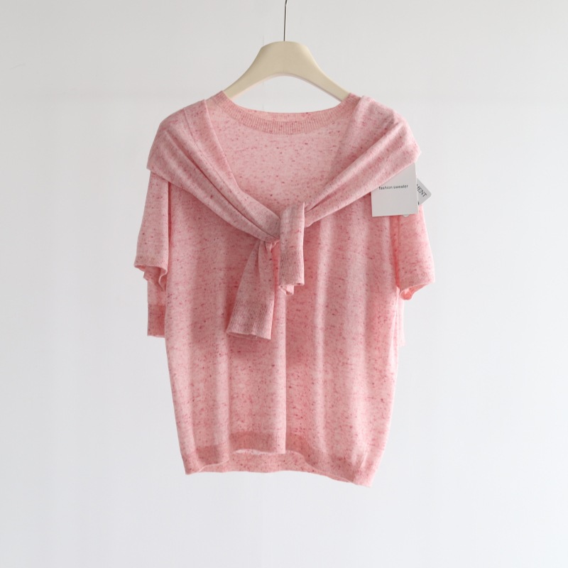 Spring and Summer Colorful 16-needle seamless long-sleeved knitted cardigan for women, soft and skin-friendly commuting outerwear, with a thin coat pic 3