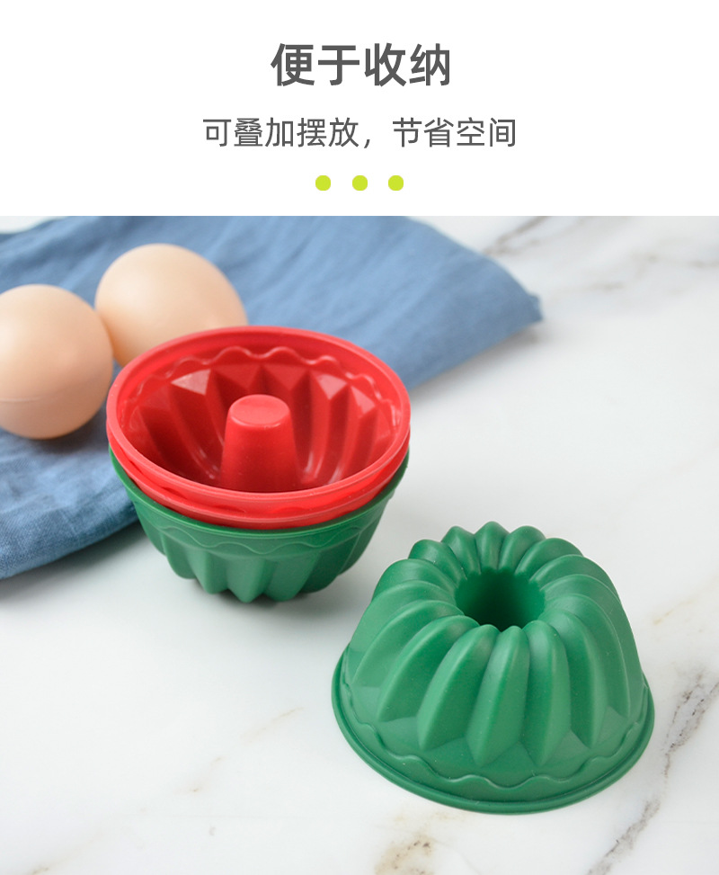 现货硅胶马芬杯家用烘焙南瓜杯甜甜圈模具戚风蛋糕模具硅胶蛋糕杯详情7