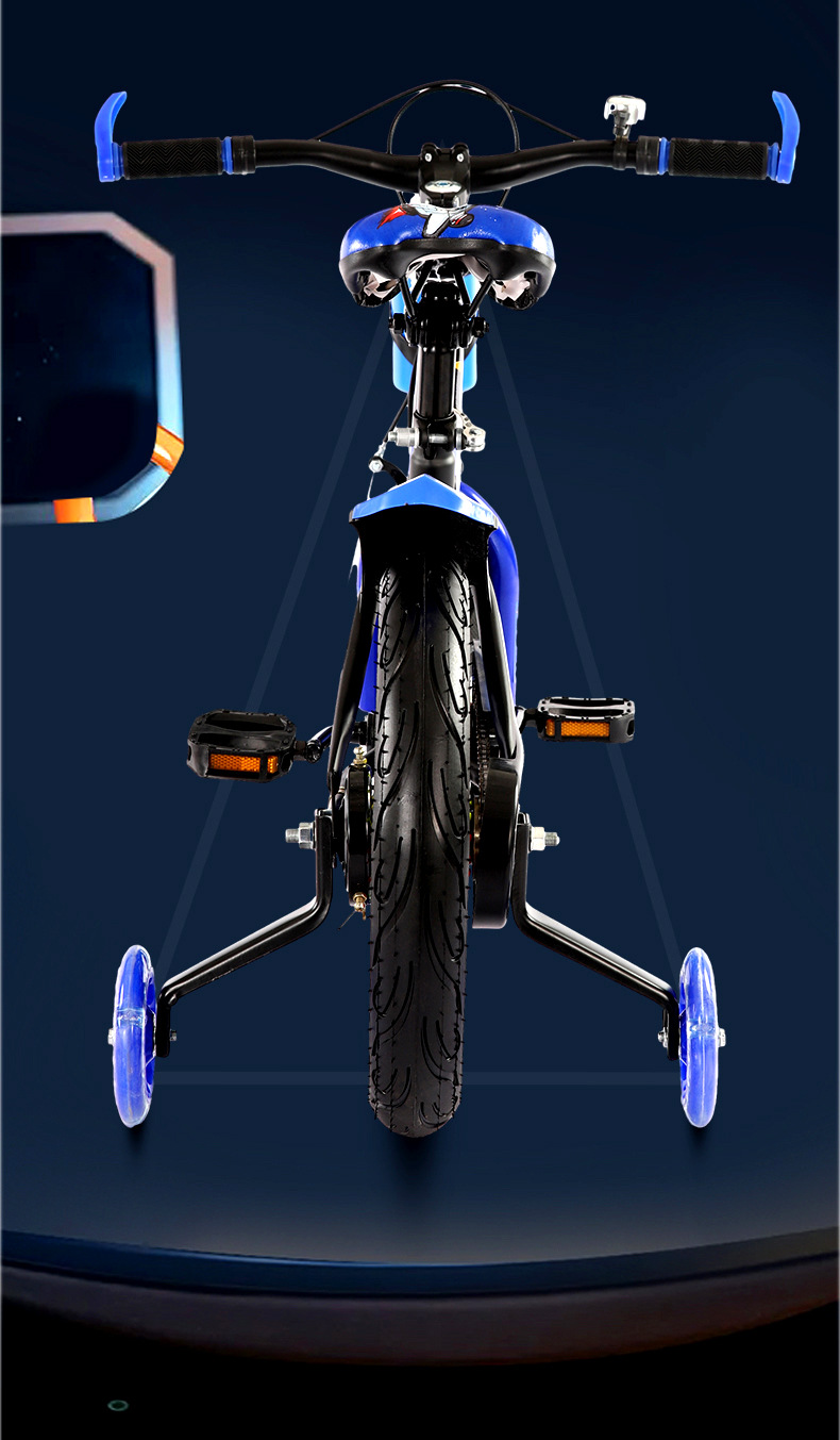 儿童自行车3-12岁男孩女孩14-18寸小孩单车可升降调节儿童自行车详情11