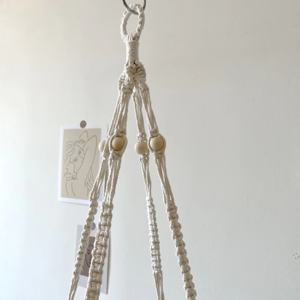 亚马逊跨境热卖手工编织棉绳猫咪吊床 宠物吊椅 猫咪吊床 猫窝网详情4