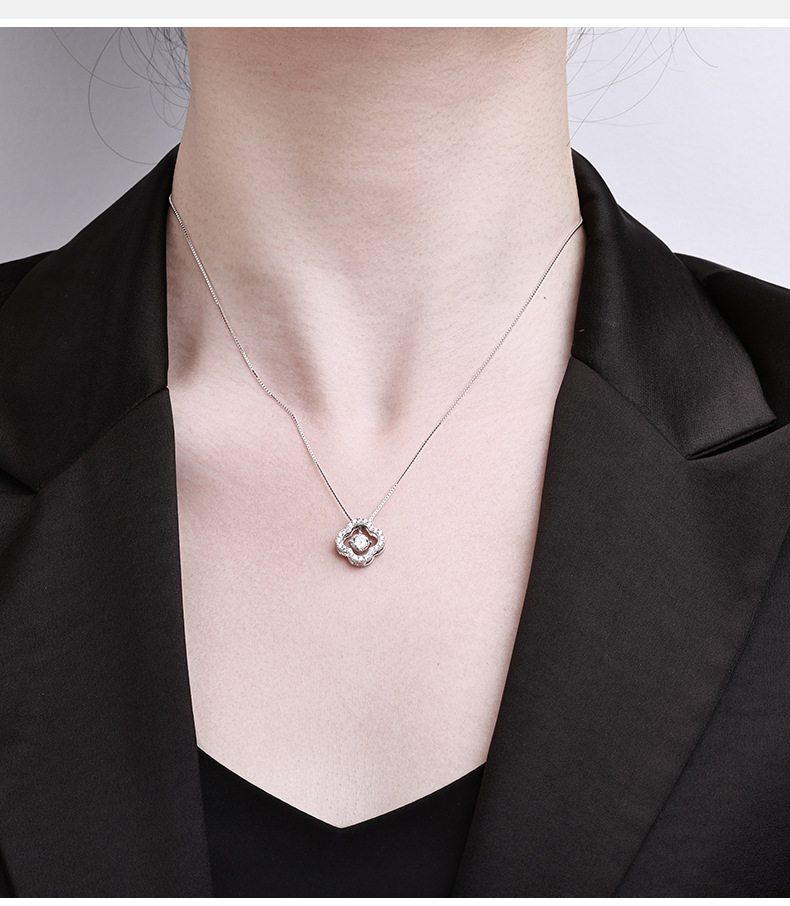 卓恒甄选马上有钱吉他吊坠项链铜镀金唐卡银饰品配件闪耀时尚首饰详情3