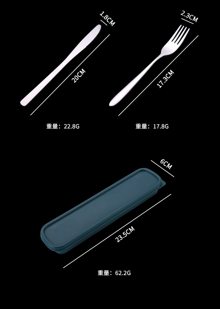 Wholesale Nordic-style stainless steel Western-style steak knife and fork sets, two-piece household tableware sets, hotel and restaurant knives and forks pic 21