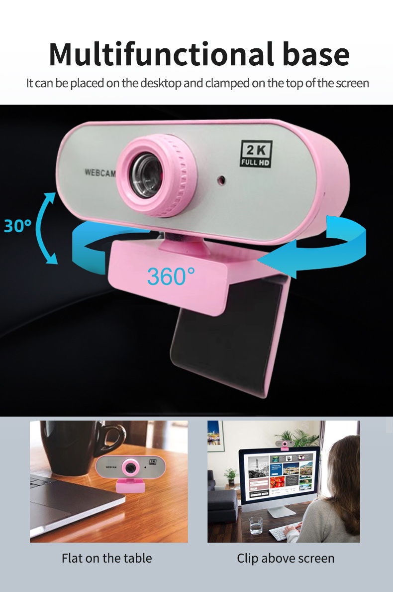 The source factory offers HD2K, 4K high-definition computer cameras and online course cameras with microphones in stock pic 8