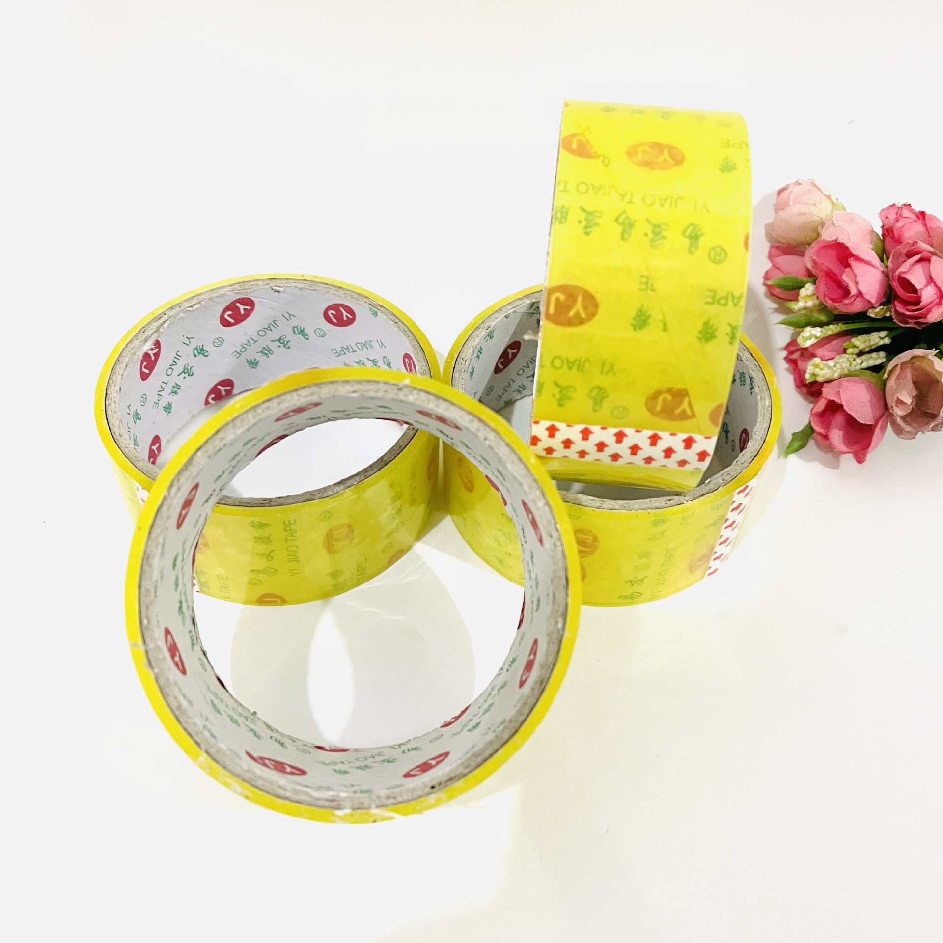 【 Zone 1-2 】【 Thickened 】 Wide tape 120 yuan per box, store tape, transparent wide tape, sealing tape, tape paper, wide adhesive tape, 1 yuan wholesale pic 1
