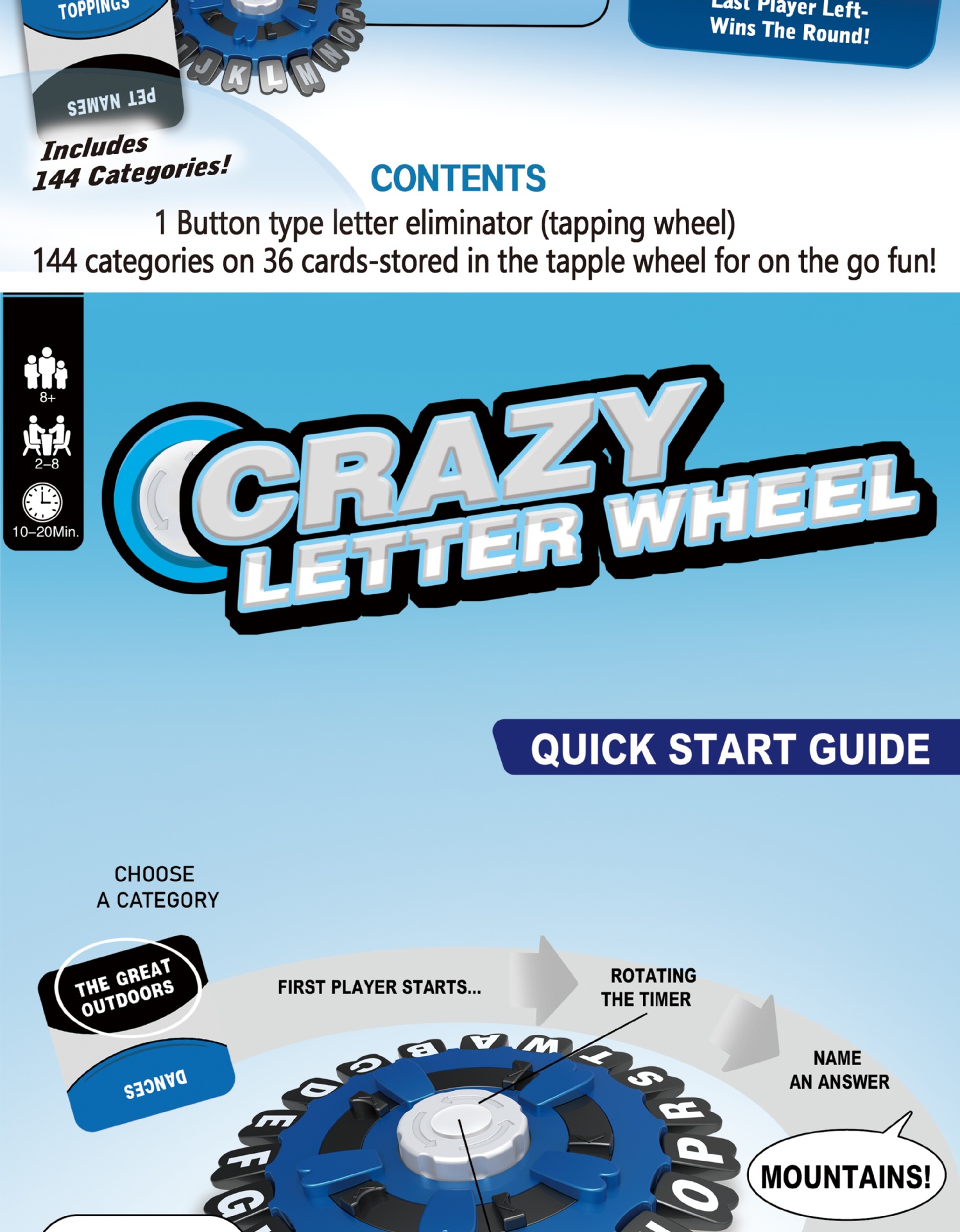 TAPPLE疯狂字母轮宝可梦卡片扭扭棒水机套圈圈潮流玩具游戏玩具详情4