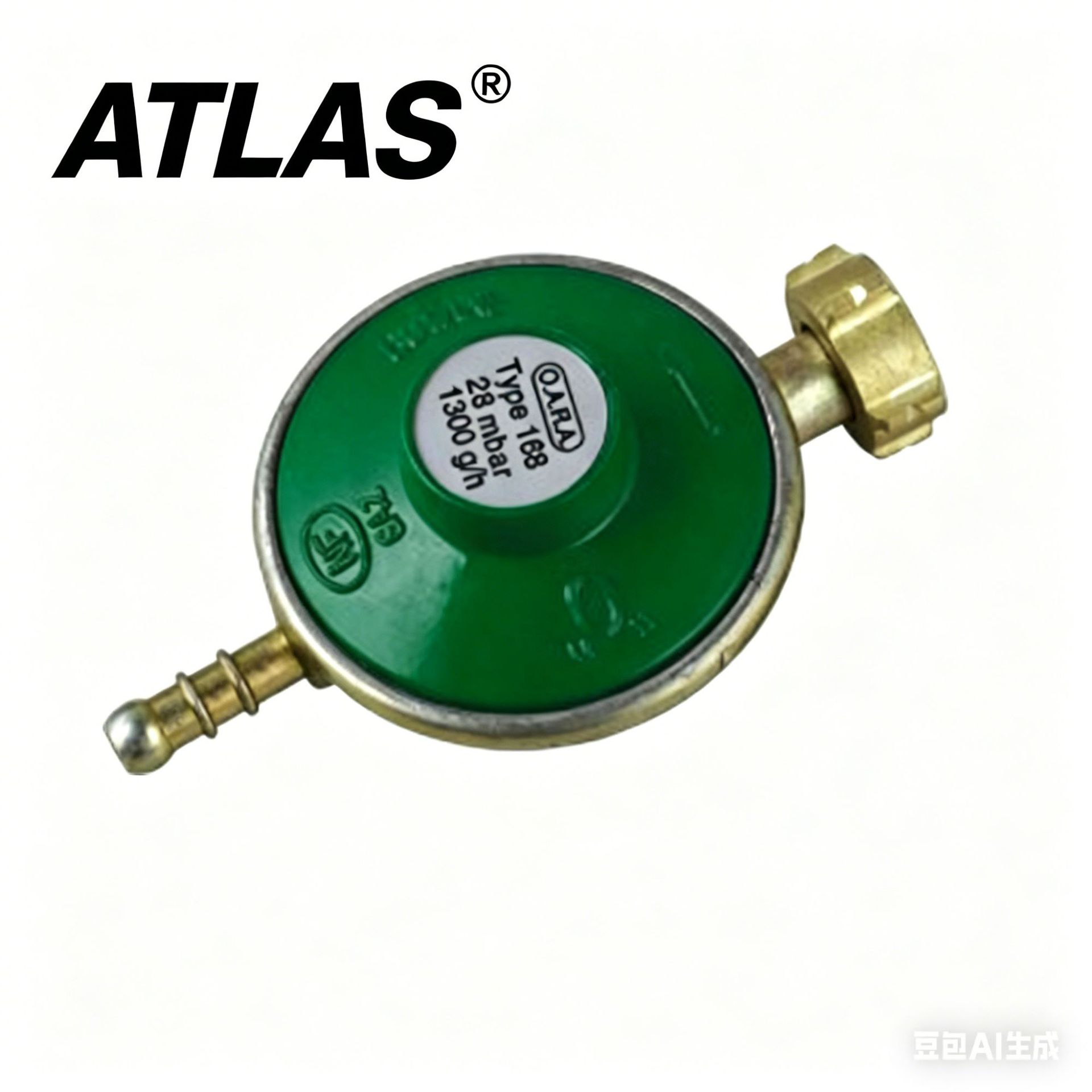 外贸专用ATLAS户外露营家用便携式燃气减压阀液化气灶具调压阀门详情2