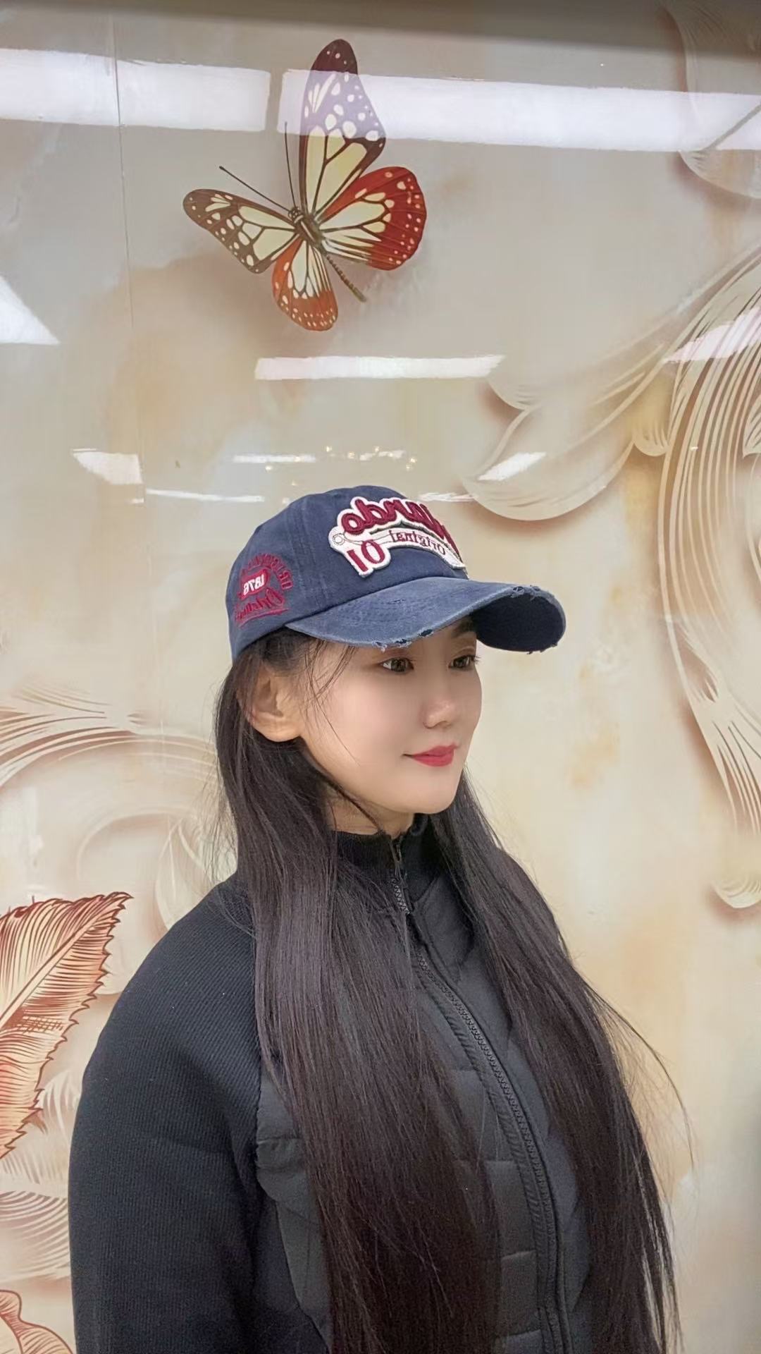 嘻哈棒球帽批发新款休闲百搭牛仔布做旧鸭舌帽字母刺绣现货棒球帽详情1