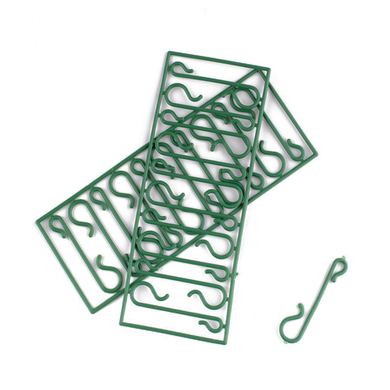 圣诞装饰品塑料S形挂钩小挂钩树挂配件场地布置工具整理用具衣钩粘钩装饰用品详情6