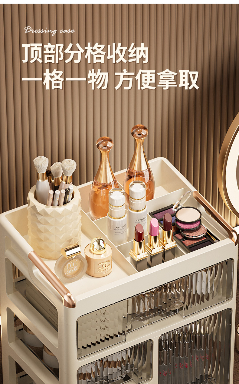 Cosmetic storage box, hand sanitizer foaming bottle, hotel shampoo silicone portioning bottle pic 5