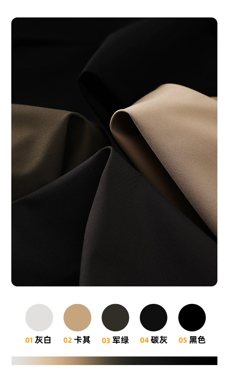 春秋裤子休闲裤SOLOTEX机能裤三防户外西裤双褶运动裤男卫裤长裤详情16