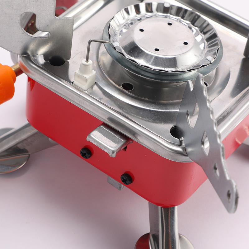 Foldable small square stove, portable multi-style mini simple stove, outdoor stove in stock for wholesale pic 6