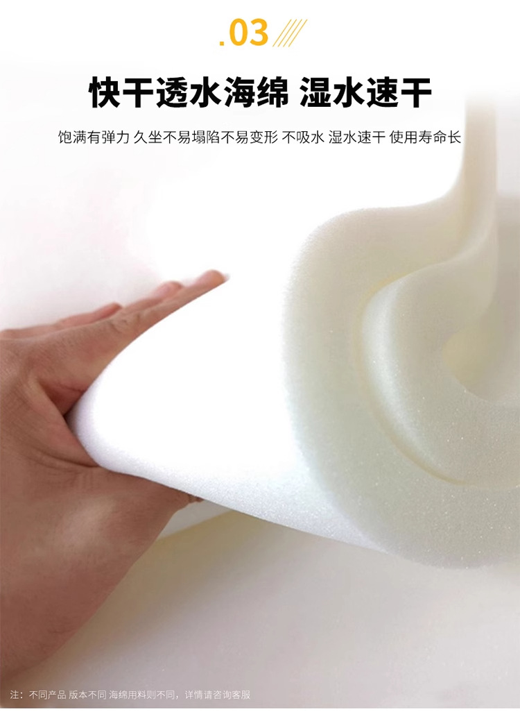 高档户外躺椅别墅酒店泳池躺椅室外休闲花园庭院柚木防水防晒躺床 家装建材 客厅家具 懒人沙发 pic 12